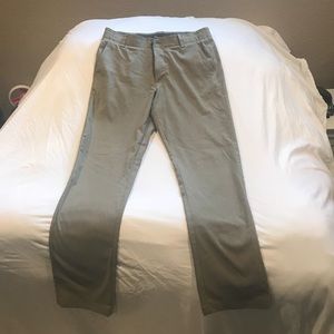 Under Armour pants with pinstripe texture